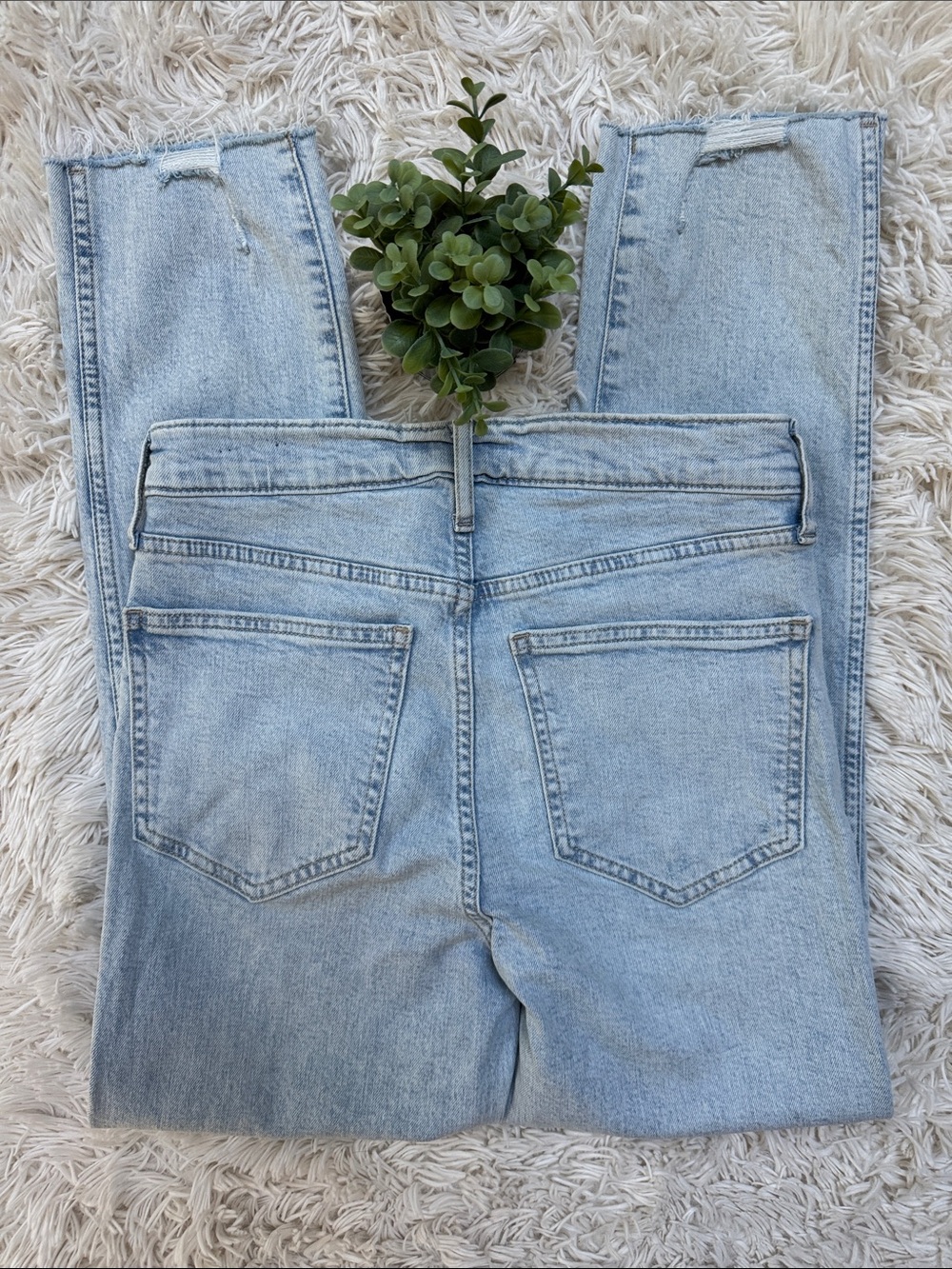 Gap High-Rise Vintage Slim Jeans 💗 Light Blue - Picture 5 of 12